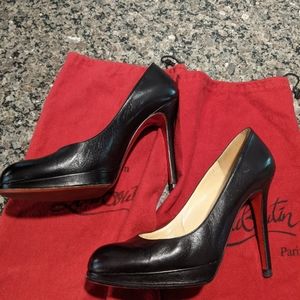 Christian Louboutin leather pumps